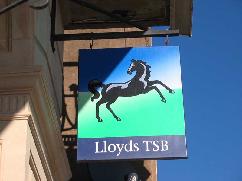 Lloyds TSB sign