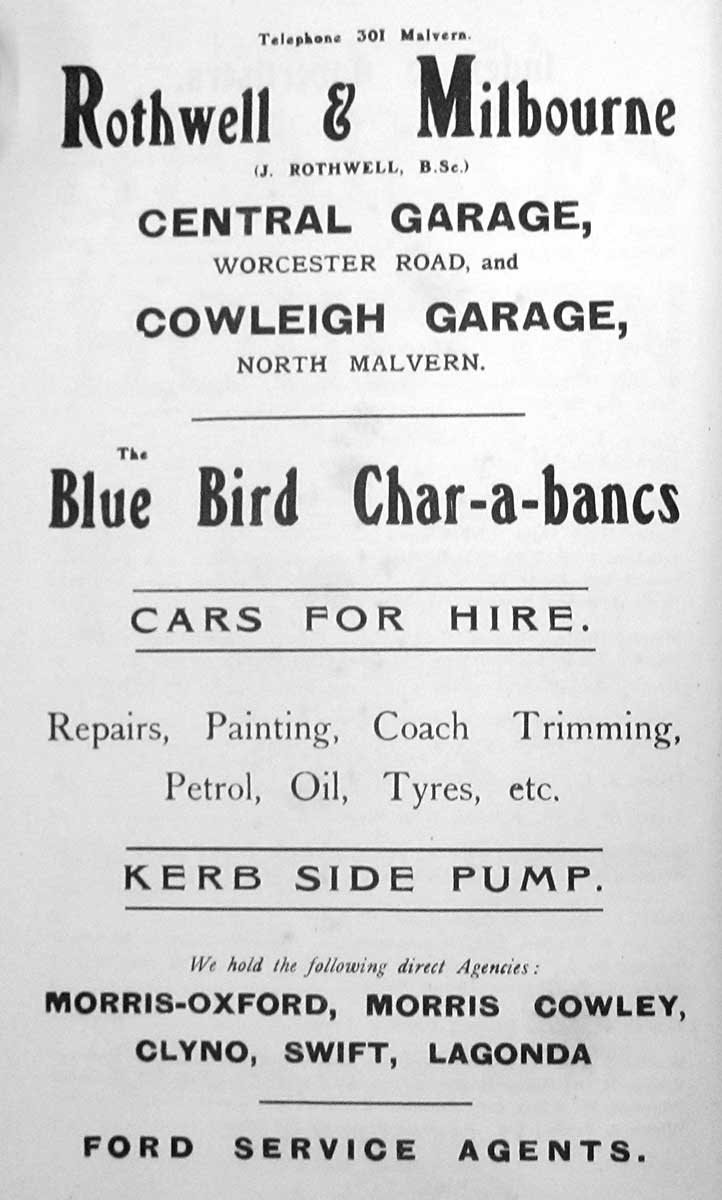 Advert for RM 1923