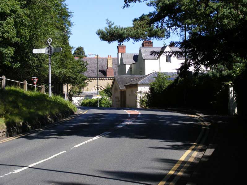 Junction with Wyche Road