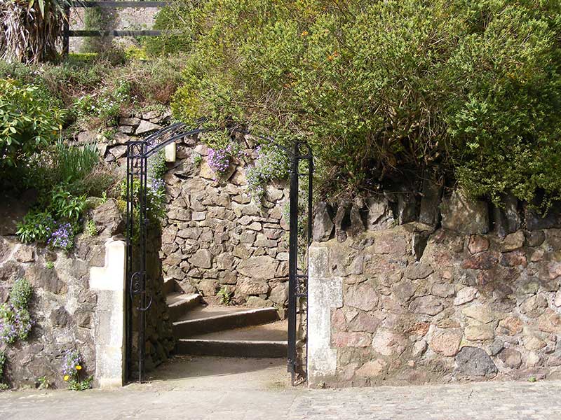 Abbey hotel garden gate