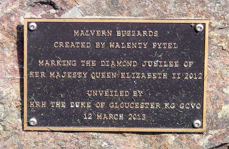 Buzzard plaque