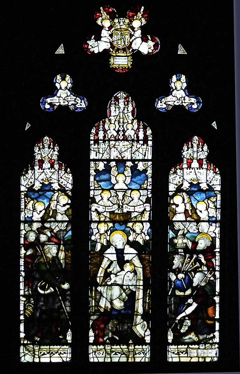 The east window of Holy Trinity