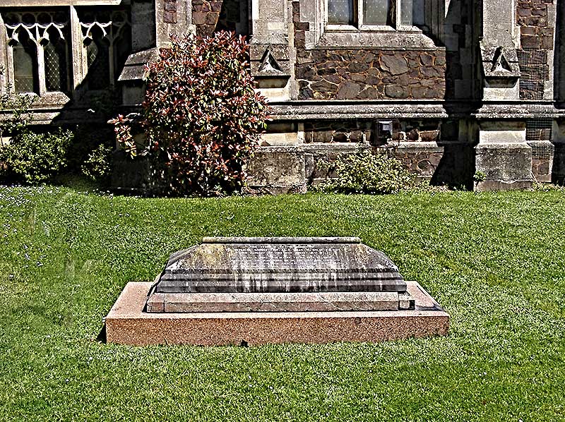 Grave of Revd George Fisk