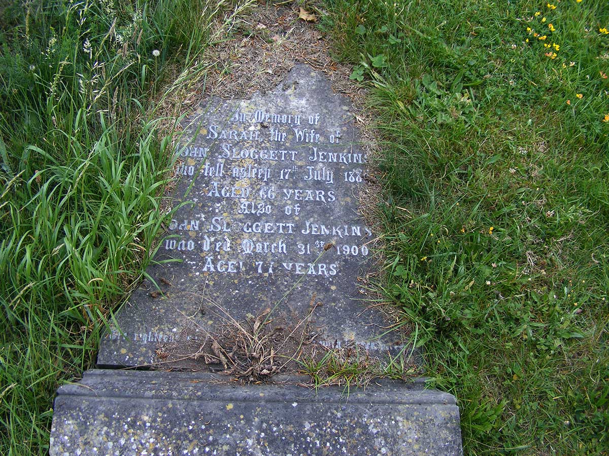 Grave of John Slogget Jenkins