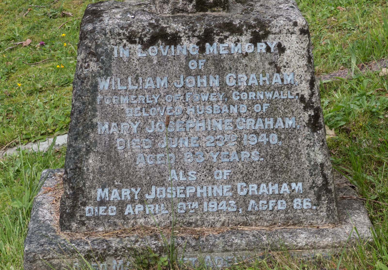 Grave William John Graham
