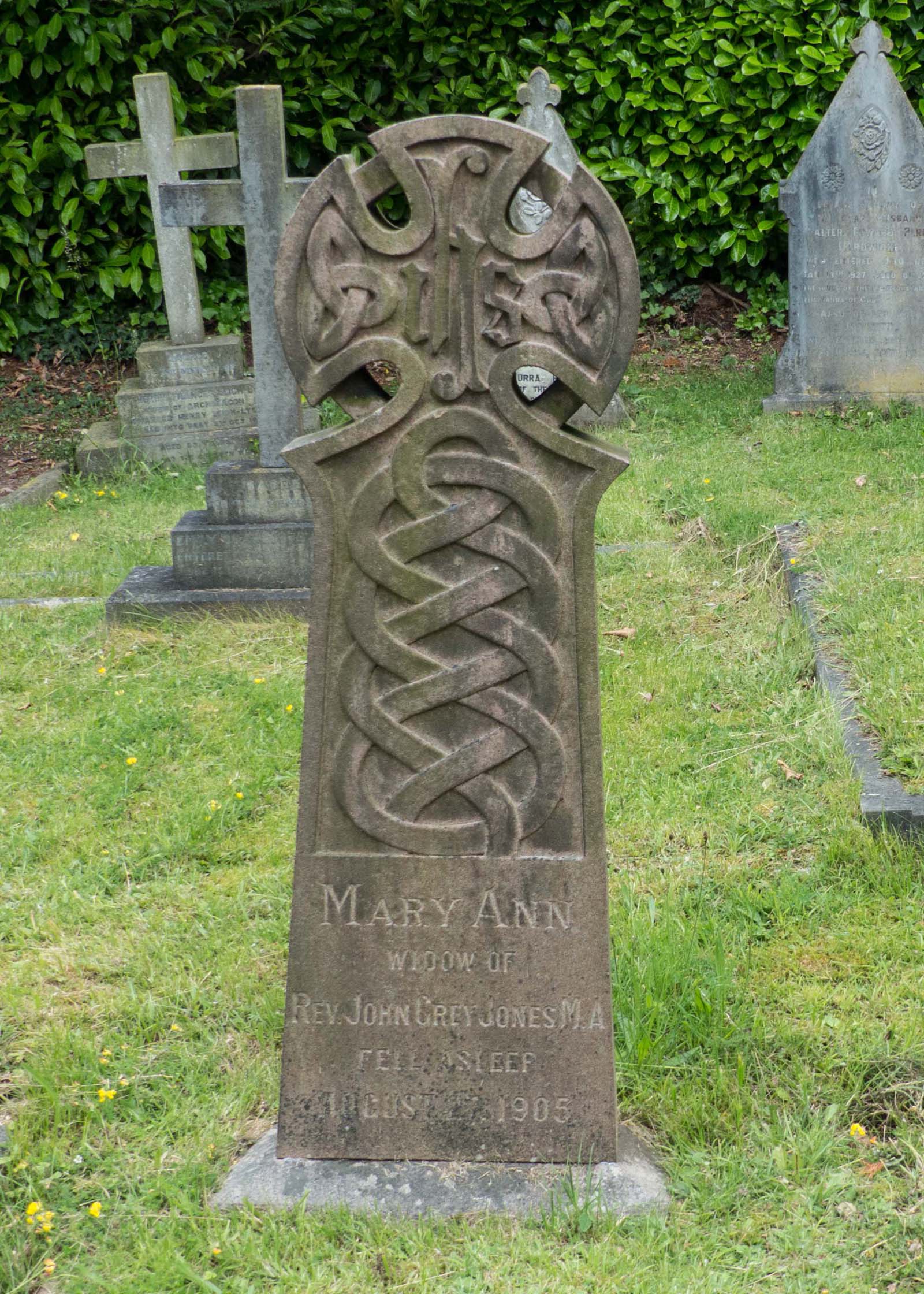 Grave of Mary Anne Jones