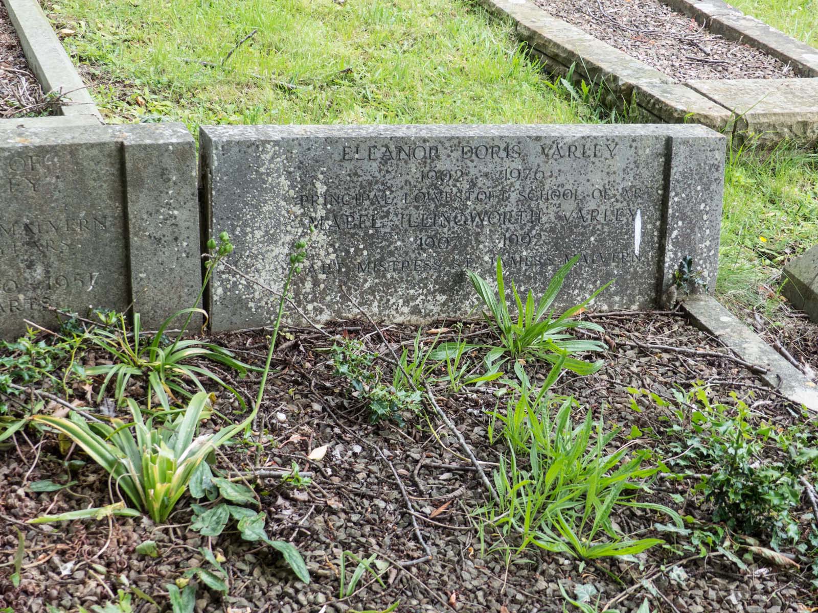 Grave of Eleanor and Mabel Varley