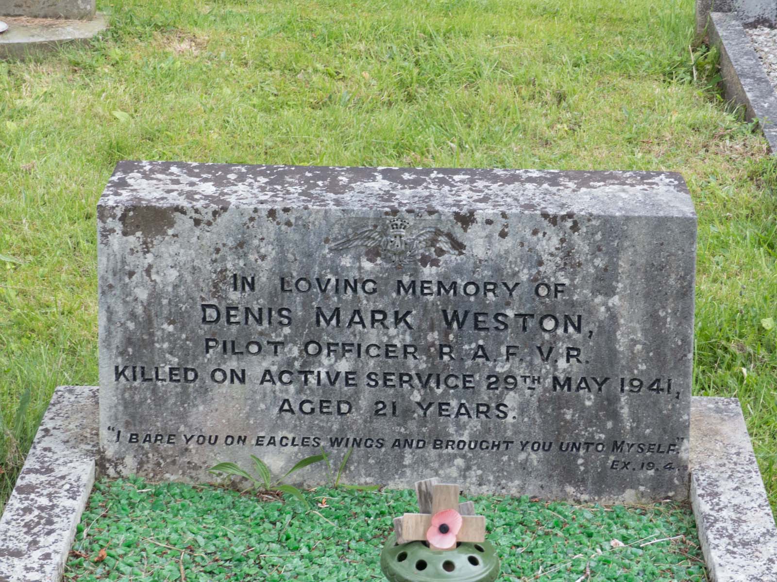 Grave of Denis Weston