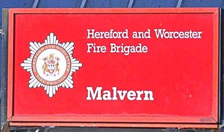 Fire station sign