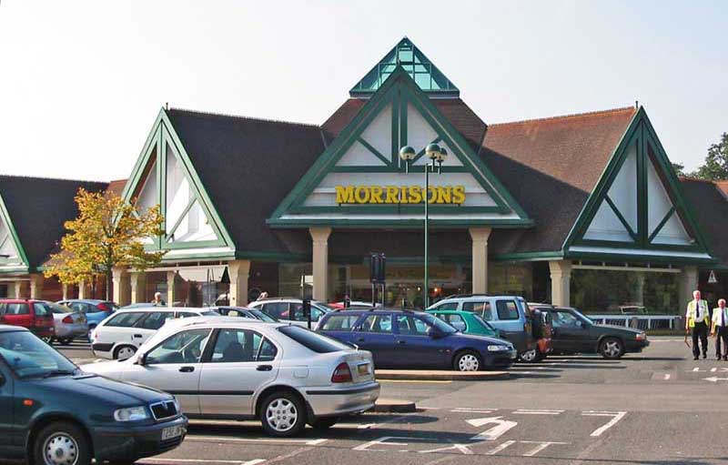 Morrisons supermarket at Madford retail park