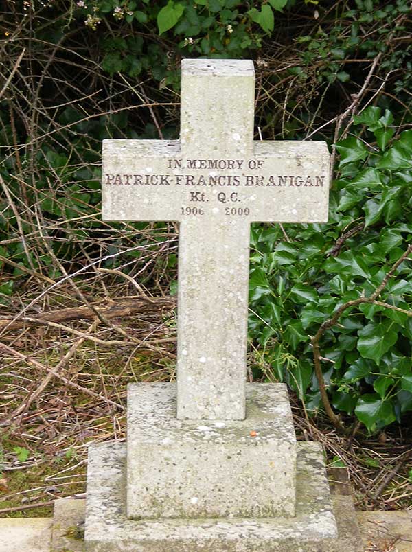 Grave of Patrick Francis Branigan
