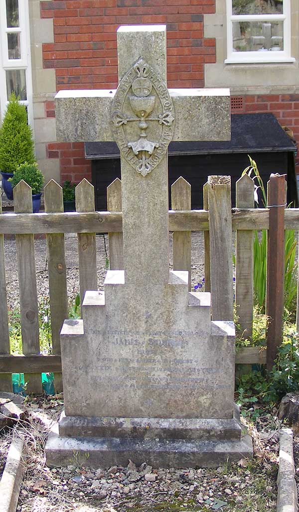 Grave of Rev James Skinner