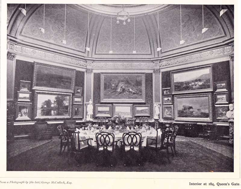 Dining room at 184 Queens Gate