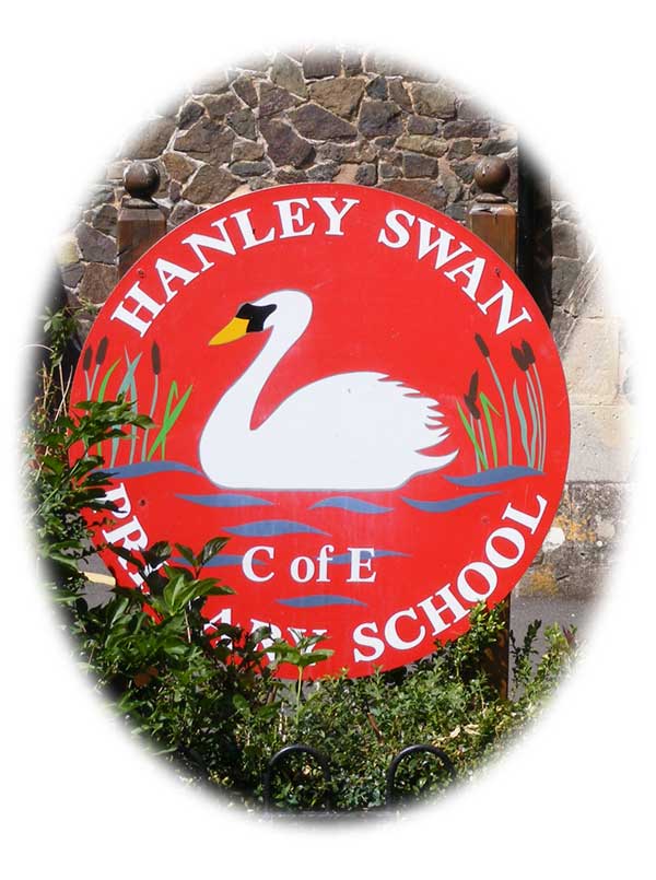 Hanley CE School sign 2012