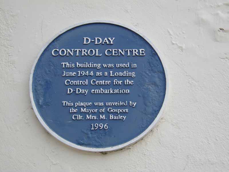 D Day Control Centre Plaque