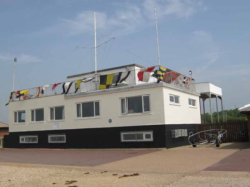 The sailing club at Stkes Bay