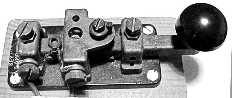 Telegraph key 8 amps No 2