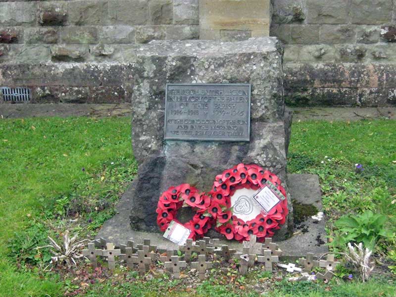 Hanley Swan war memorial