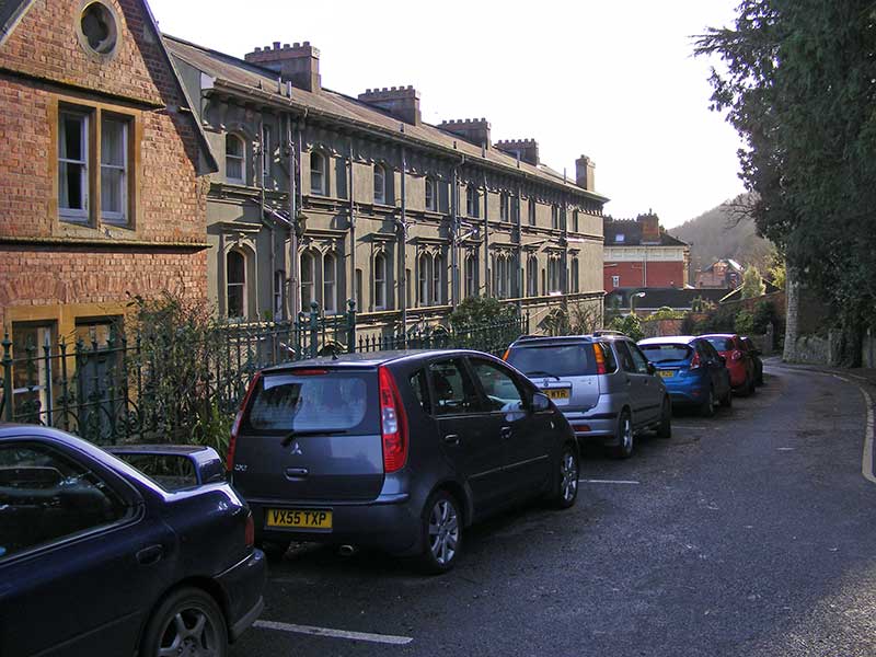 The rear of Brays